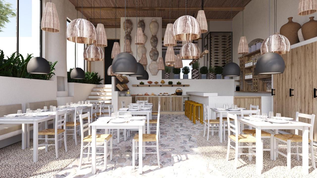 Delfini Beach Hotel & Suites Archangelos  Exteriör bild