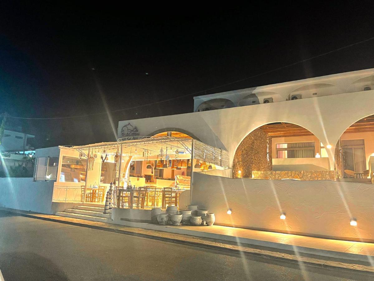Delfini Beach Hotel & Suites Archangelos  Exteriör bild